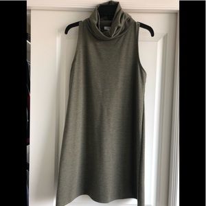 Nordstrom: Leith turtleneck dress - olive green